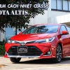 Dán phim cách nhiệt Classis Toyota Altis